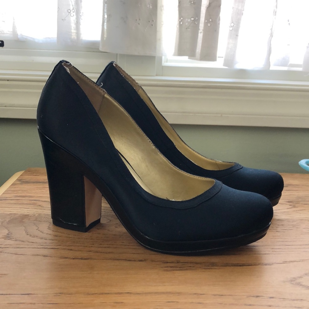 Black high heels